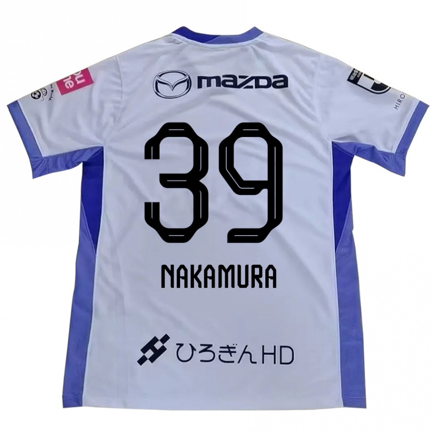 גברים כדורגל Sota Nakamura #39 סגול כתום הרחק ג'רזי 2025/26