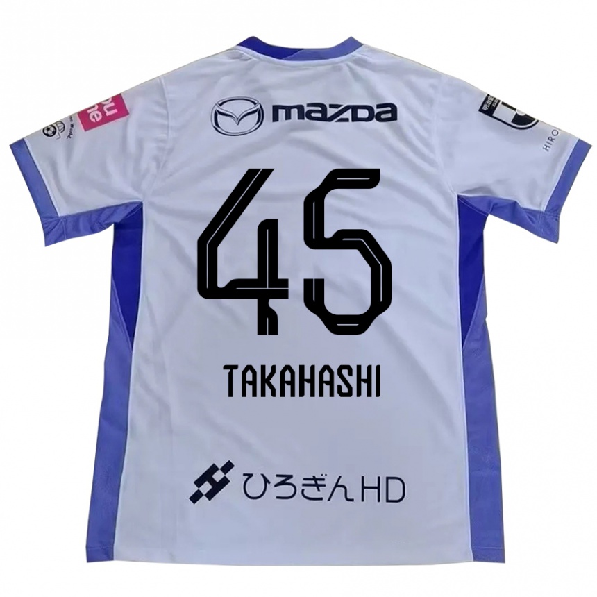 גברים כדורגל Narumi Takahashi #45 סגול כתום הרחק ג'רזי 2025/26