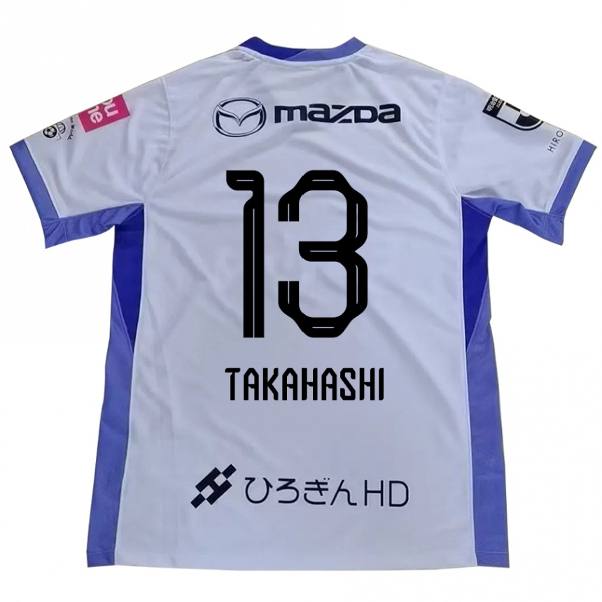 גברים כדורגל Miyuki Takahashi #13 סגול כתום הרחק ג'רזי 2025/26