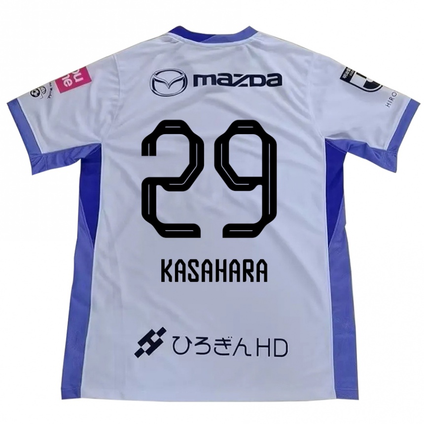 גברים כדורגל Ayano Kasahara #29 סגול כתום הרחק ג'רזי 2025/26
