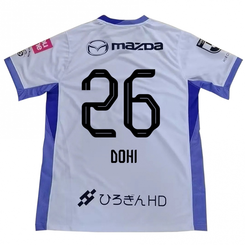 גברים כדורגל Kodai Dohi #26 סגול כתום הרחק ג'רזי 2025/26