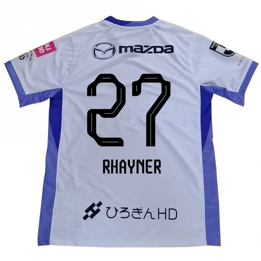 גברים כדורגל Rhayner #27 סגול כתום הרחק ג'רזי 2025/26