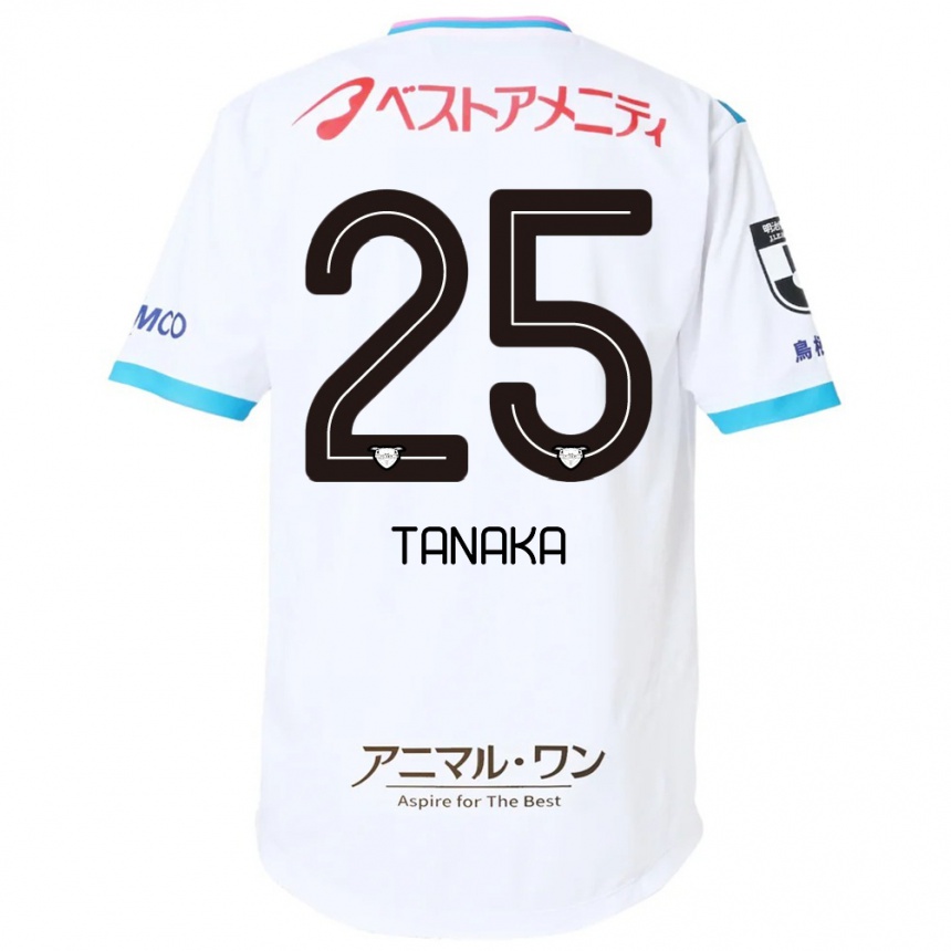 גברים כדורגל Yuto Tanaka #25 כחול ורוד הרחק ג'רזי 2025/26