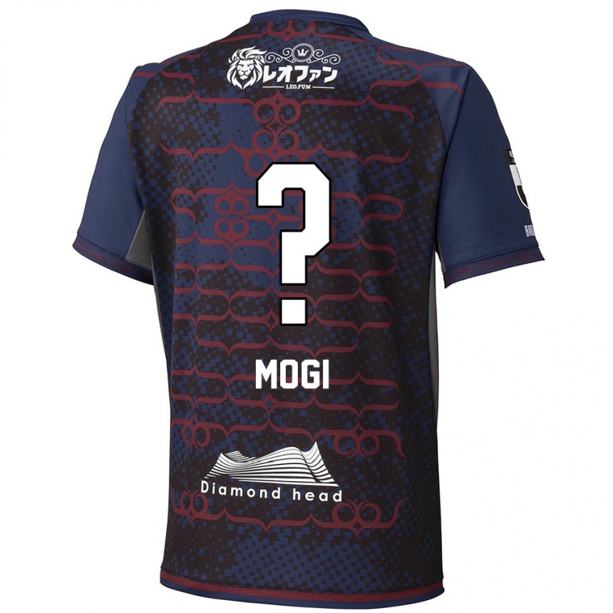 גברים כדורגל Katsuyuki Mogi #0 אדום שחור הרחק ג'רזי 2025/26