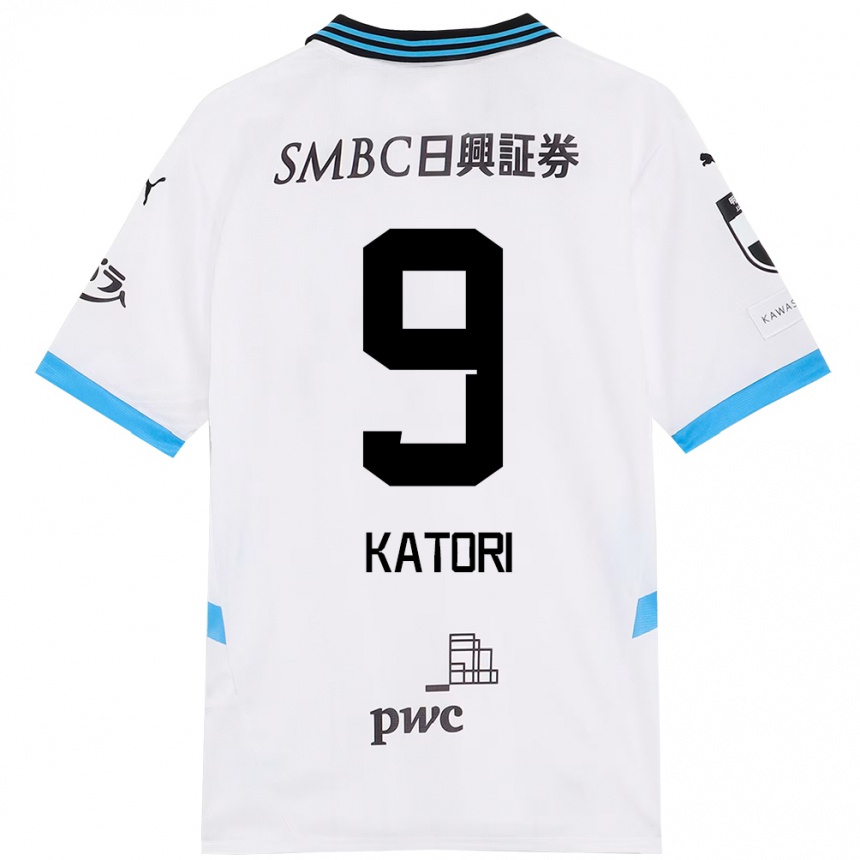 גברים כדורגל Takeshi Katori #9 תכלת שמיים שחור הרחק ג'רזי 2025/26