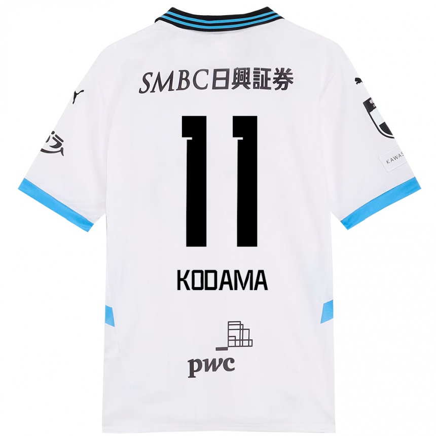 גברים כדורגל Shotaro Kodama #11 תכלת שמיים שחור הרחק ג'רזי 2025/26