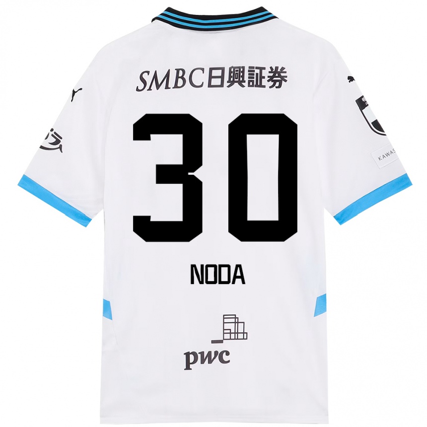 גברים כדורגל Hiroto Noda #30 תכלת שמיים שחור הרחק ג'רזי 2025/26