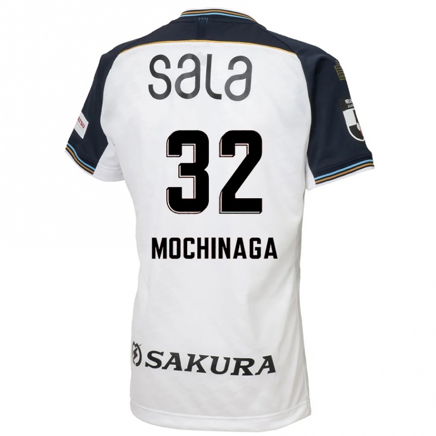 גברים כדורגל Aiga Mochinaga #32 תכלת שמיים שחור הרחק ג'רזי 2025/26