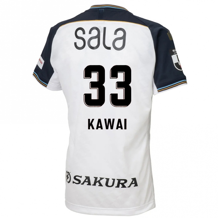 גברים כדורגל Tokumo Kawai #33 תכלת שמיים שחור הרחק ג'רזי 2025/26