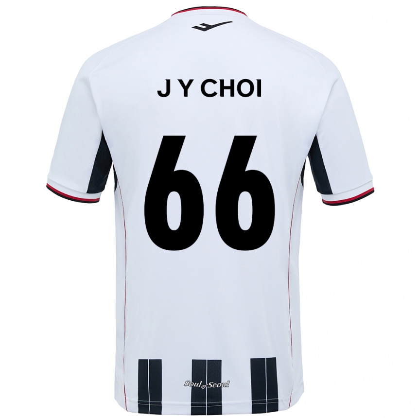 גברים כדורגל Jun-Yeong Choi #66 שחור אדום הרחק ג'רזי 2025/26