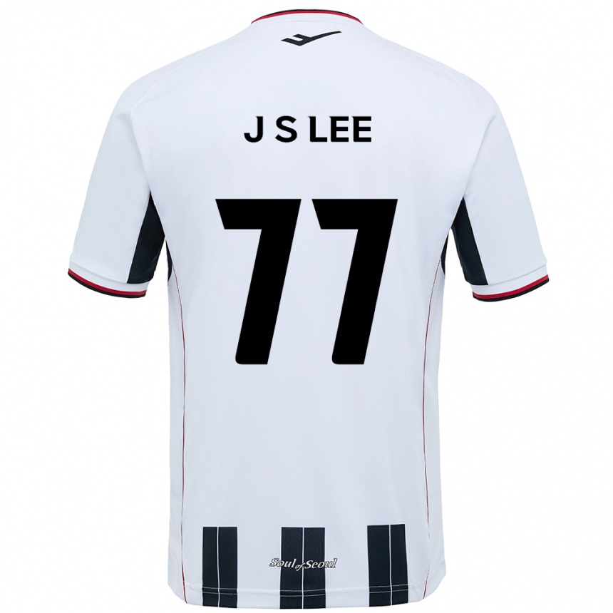 גברים כדורגל Seung-Joon Lee #77 שחור אדום הרחק ג'רזי 2025/26