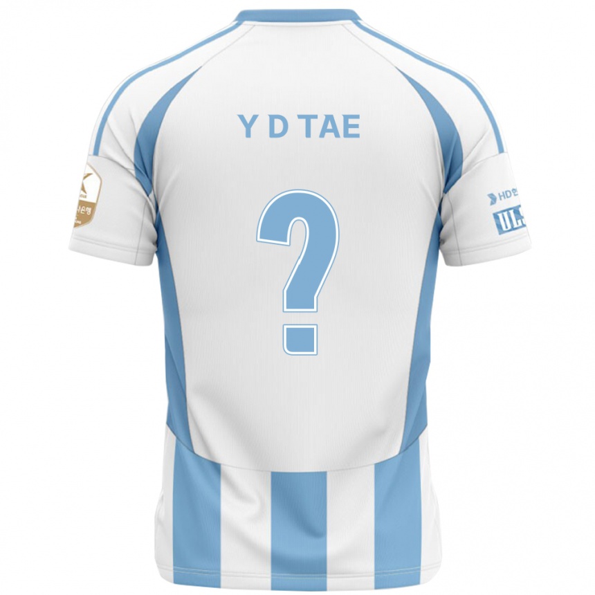 גברים כדורגל Do-Yoon Tae #0 כחול מלכותי צהוב הרחק ג'רזי 2025/26