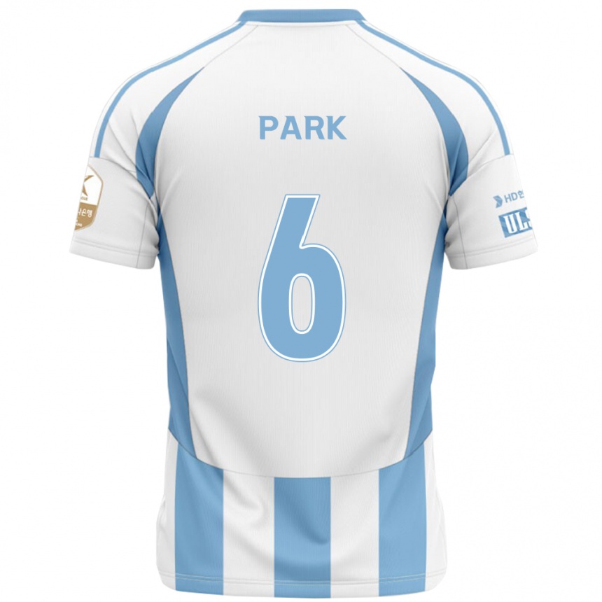 גברים כדורגל Jun Park #6 כחול מלכותי צהוב הרחק ג'רזי 2025/26