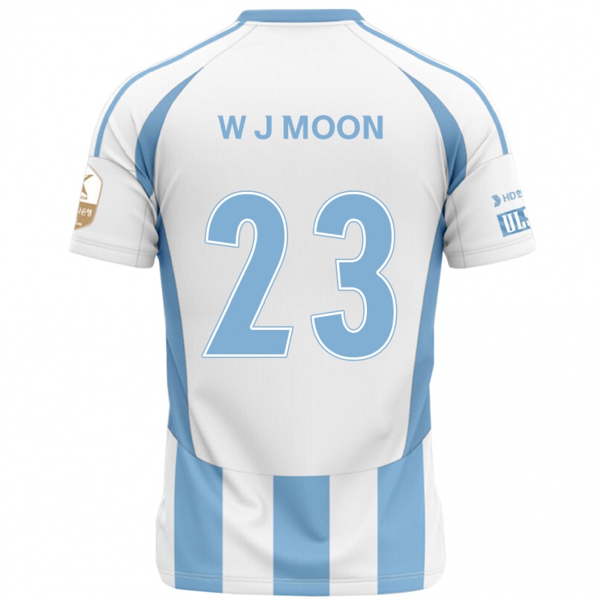 גברים כדורגל Ji-Won Moon #23 כחול מלכותי צהוב הרחק ג'רזי 2025/26