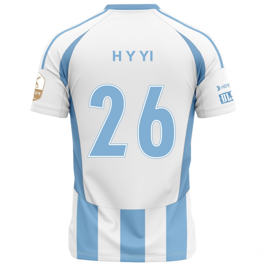 גברים כדורגל Yong-Hyeon Yi #26 כחול מלכותי צהוב הרחק ג'רזי 2025/26