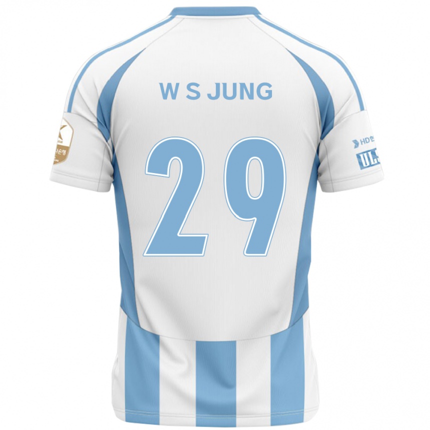 גברים כדורגל Woo-Seok Jung #29 כחול מלכותי צהוב הרחק ג'רזי 2025/26