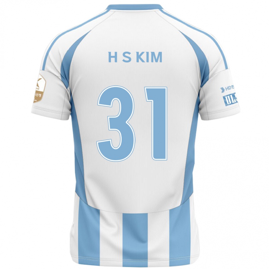 גברים כדורגל Se-Hyoung Kim #31 כחול מלכותי צהוב הרחק ג'רזי 2025/26
