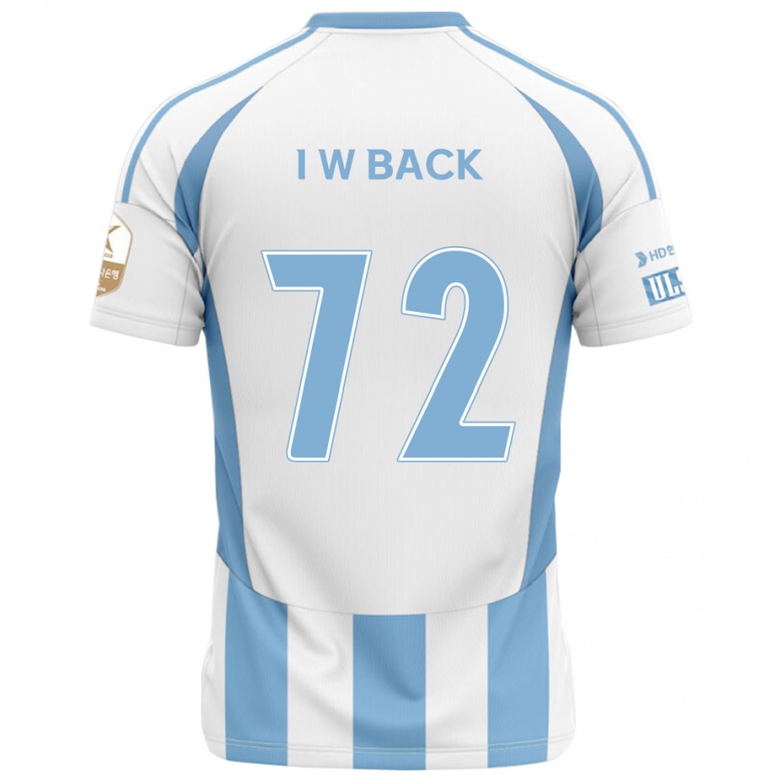 גברים כדורגל In-Woo Back #72 כחול מלכותי צהוב הרחק ג'רזי 2025/26