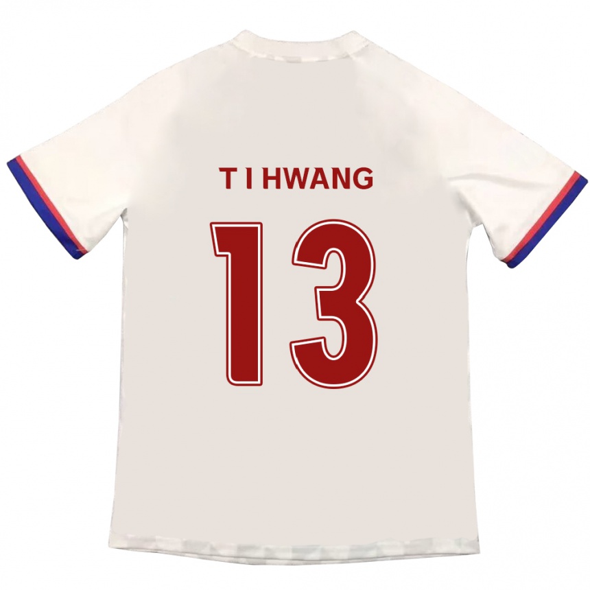 גברים כדורגל In-Taek Hwang #13 כחול מלכותי אדום הרחק ג'רזי 2025/26