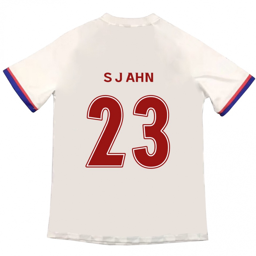 גברים כדורגל Jun-Su Ahn #23 כחול מלכותי אדום הרחק ג'רזי 2025/26
