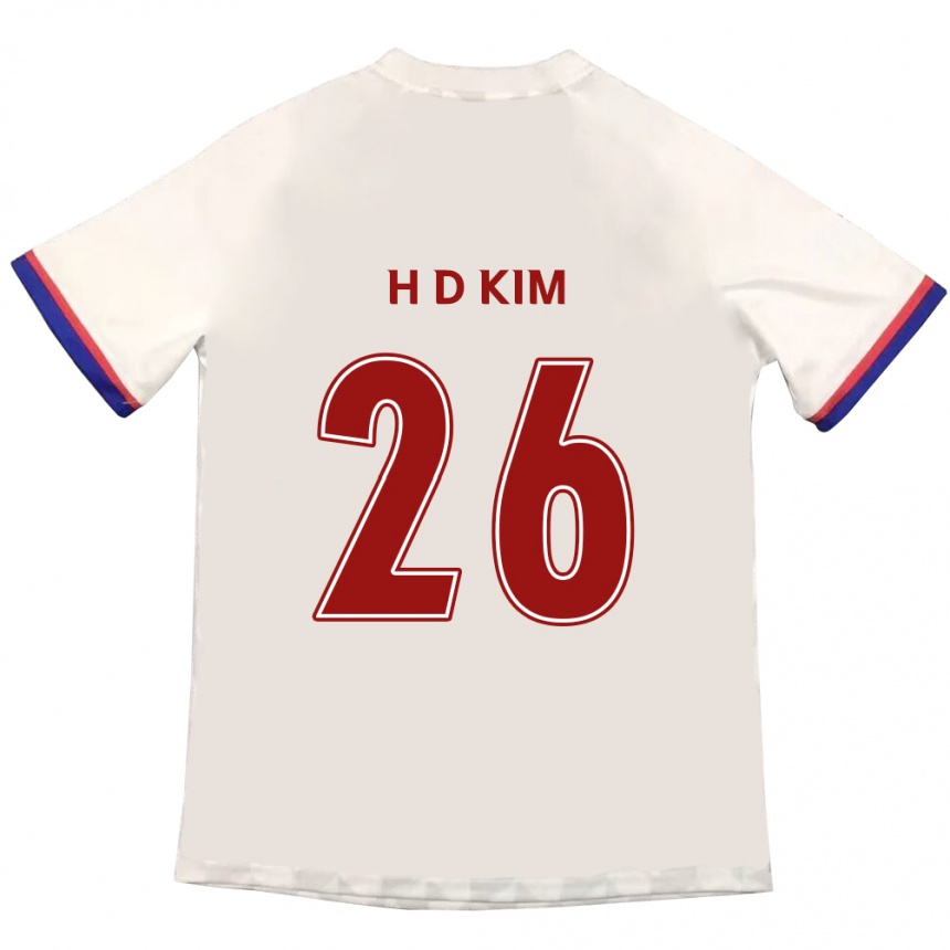גברים כדורגל Dae-Hyun Kim #26 כחול מלכותי אדום הרחק ג'רזי 2025/26