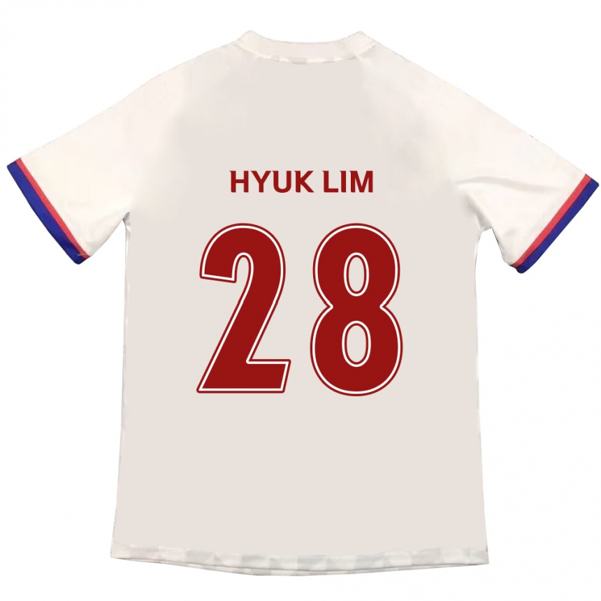 גברים כדורגל Hyuk Lim #28 כחול מלכותי אדום הרחק ג'רזי 2025/26