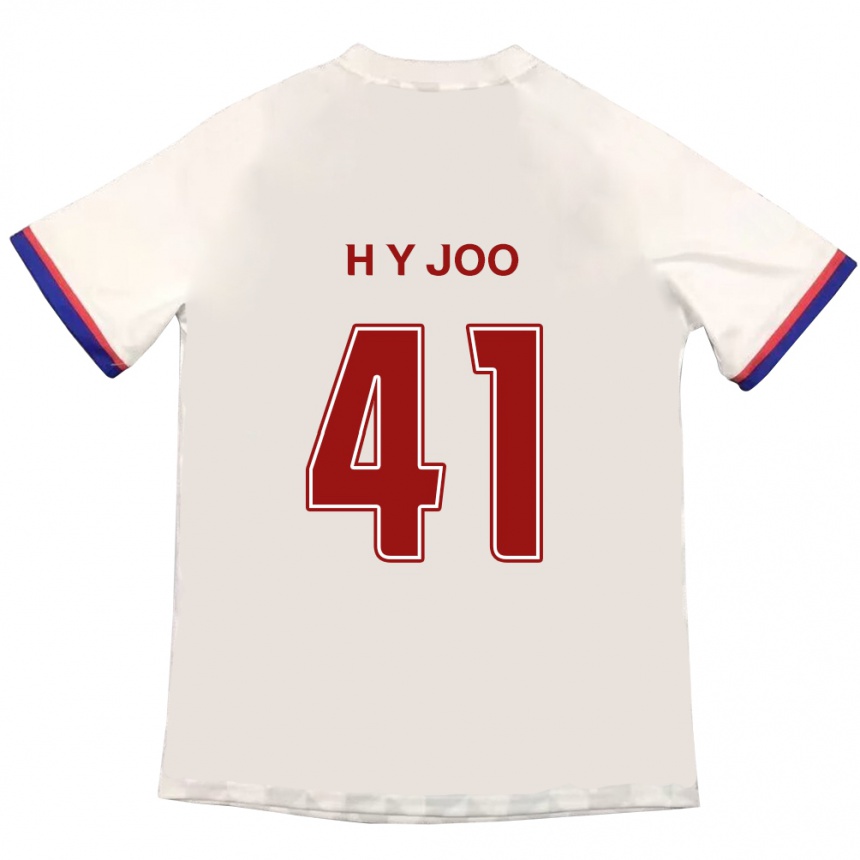 גברים כדורגל Ho-Yeon Joo #41 כחול מלכותי אדום הרחק ג'רזי 2025/26
