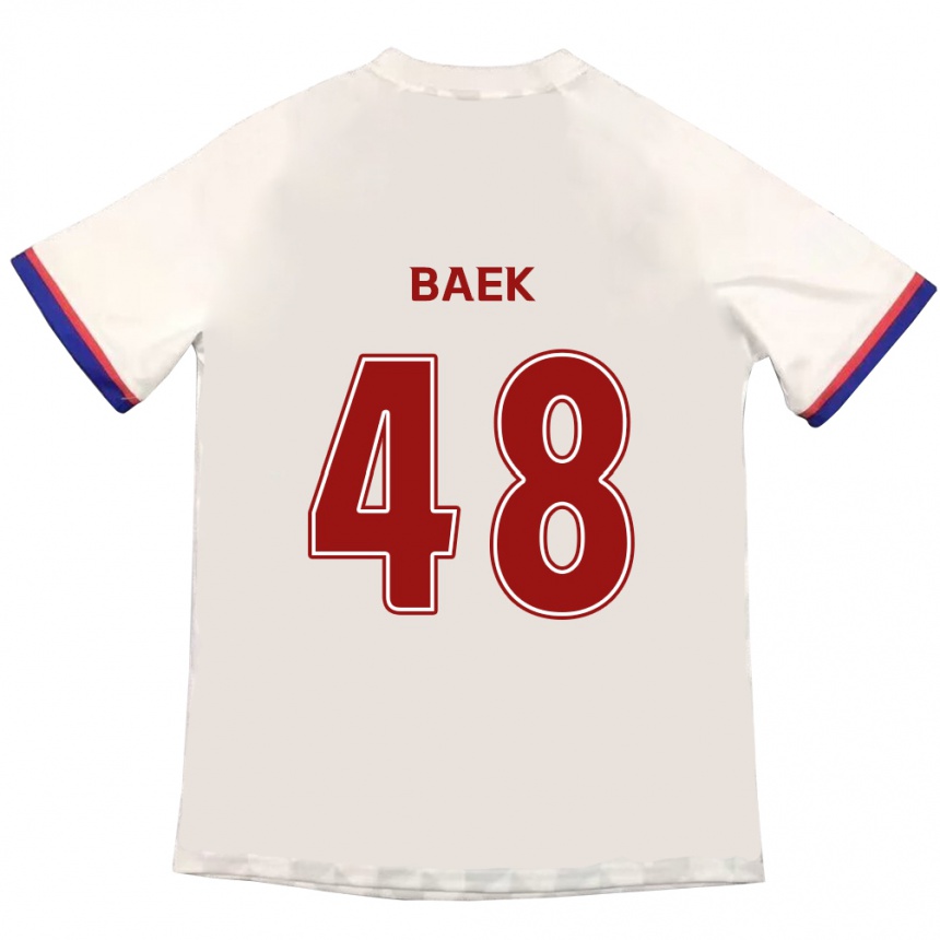 גברים כדורגל Kyeong Baek #48 כחול מלכותי אדום הרחק ג'רזי 2025/26