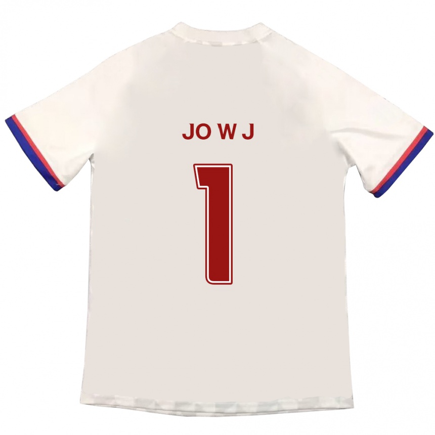 גברים כדורגל Jo Woo-Jang #1 כחול מלכותי אדום הרחק ג'רזי 2025/26