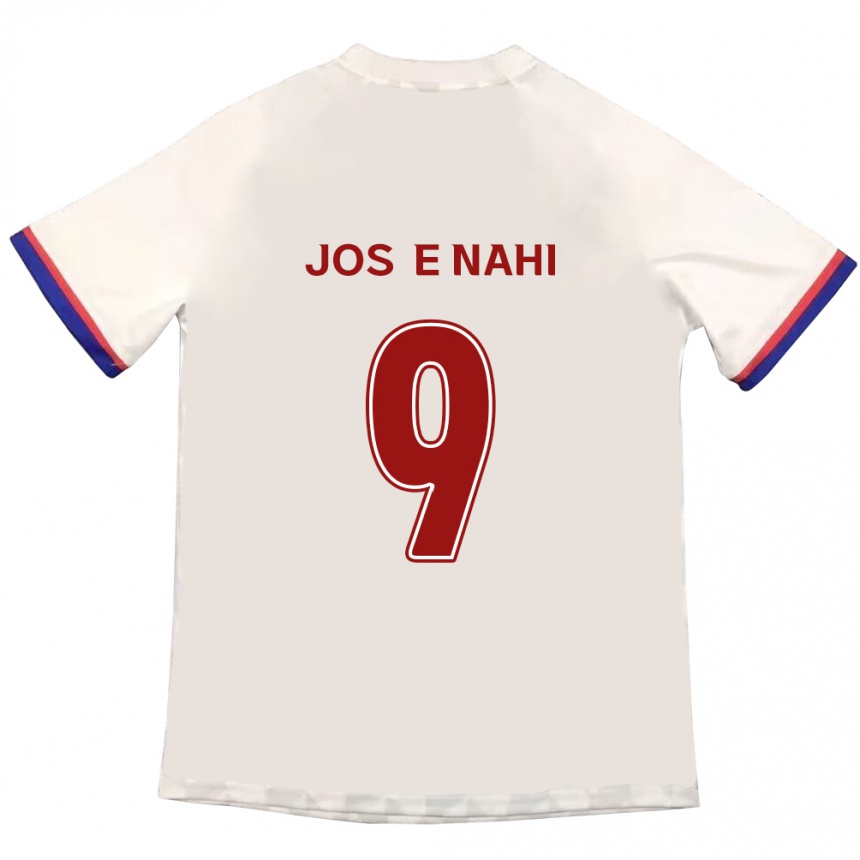 גברים כדורגל Josée Nahi #9 כחול מלכותי אדום הרחק ג'רזי 2025/26