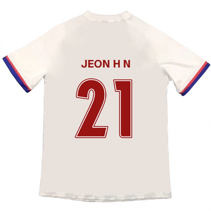 גברים כדורגל Jeon Ha-Neul #21 כחול מלכותי אדום הרחק ג'רזי 2025/26