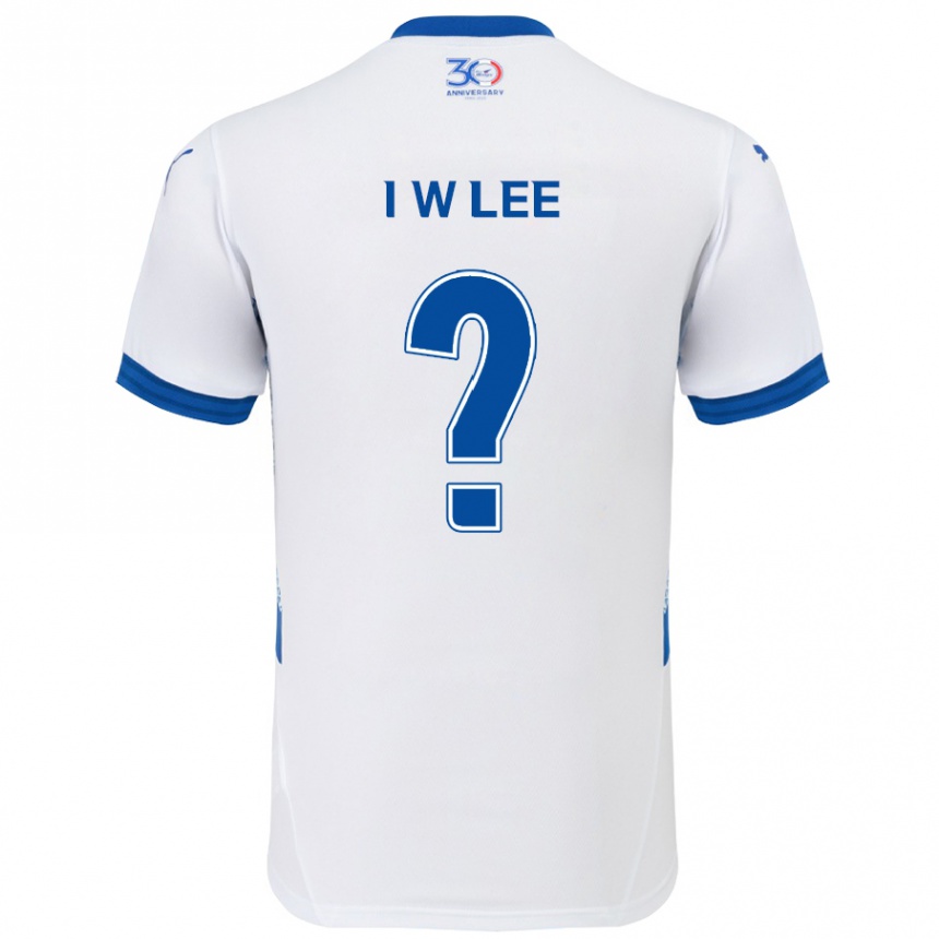 גברים כדורגל In-Woo Lee #0 כחול מלכותי לבן הרחק ג'רזי 2025/26