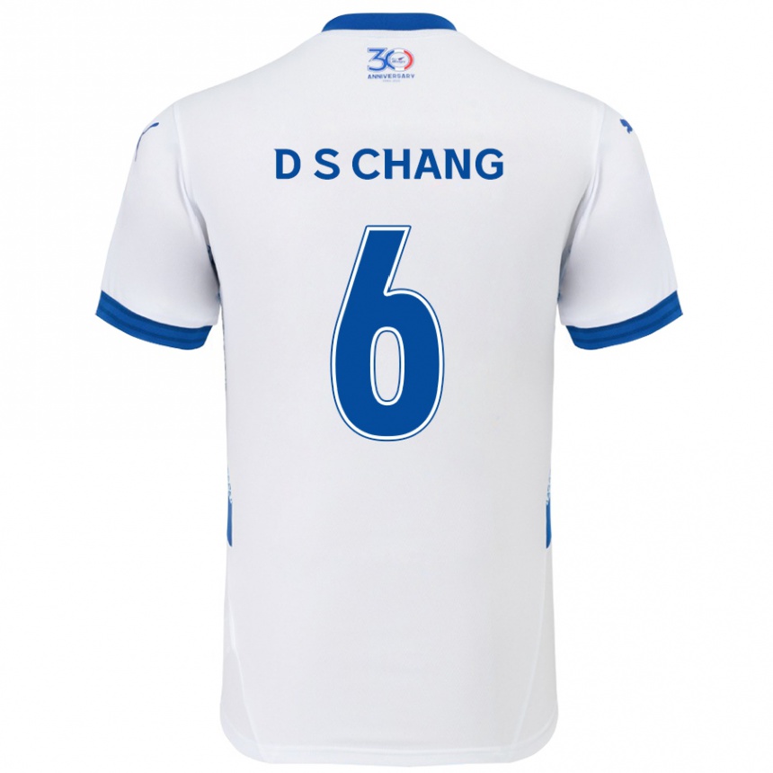 גברים כדורגל Se-Dong Chang #6 כחול מלכותי לבן הרחק ג'רזי 2025/26