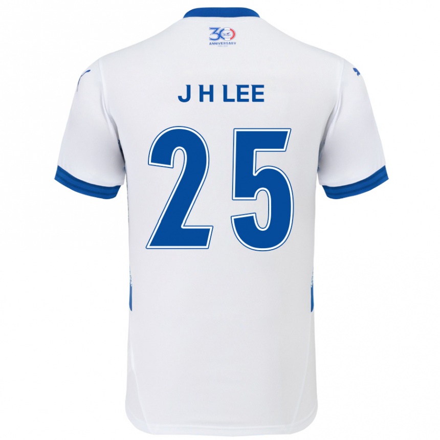 גברים כדורגל Jin-Hyuk Lee #25 כחול מלכותי לבן הרחק ג'רזי 2025/26