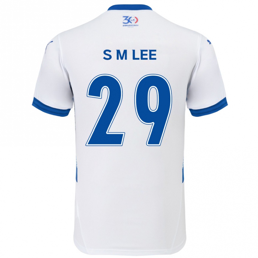 גברים כדורגל Sang-Min Lee #29 כחול מלכותי לבן הרחק ג'רזי 2025/26