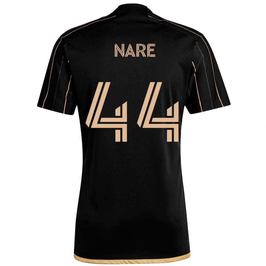נשים כדורגל Thabo Nare #44 לבן חום ג'רזי ביתית 2025/26