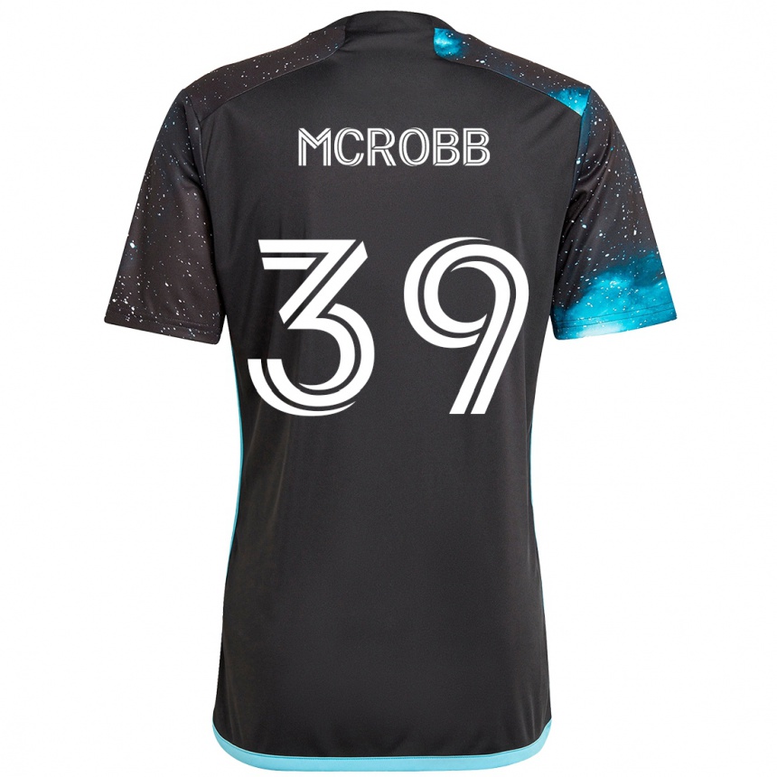 נשים כדורגל Finn Mcrobb #39 תכלת שמיים ג'רזי ביתית 2025/26