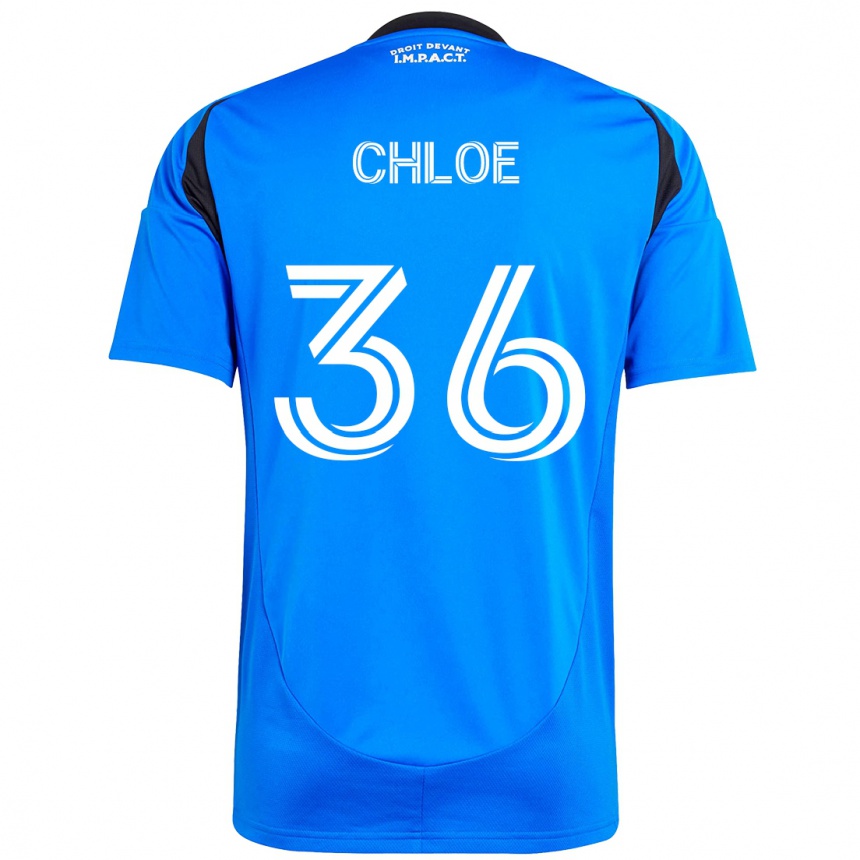 נשים כדורגל Scicchitano Chloe #36 תכלת שמיים כחול כהה ג'רזי ביתית 2025/26