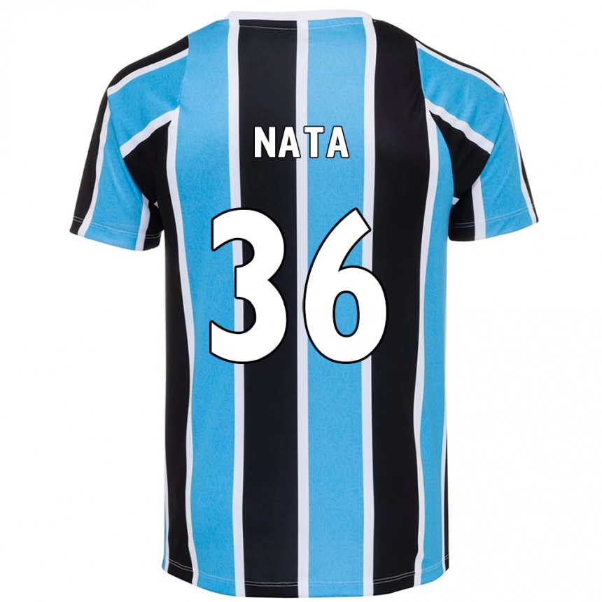 נשים כדורגל נאטה #36 לבן כחול ג'רזי ביתית 2025/26