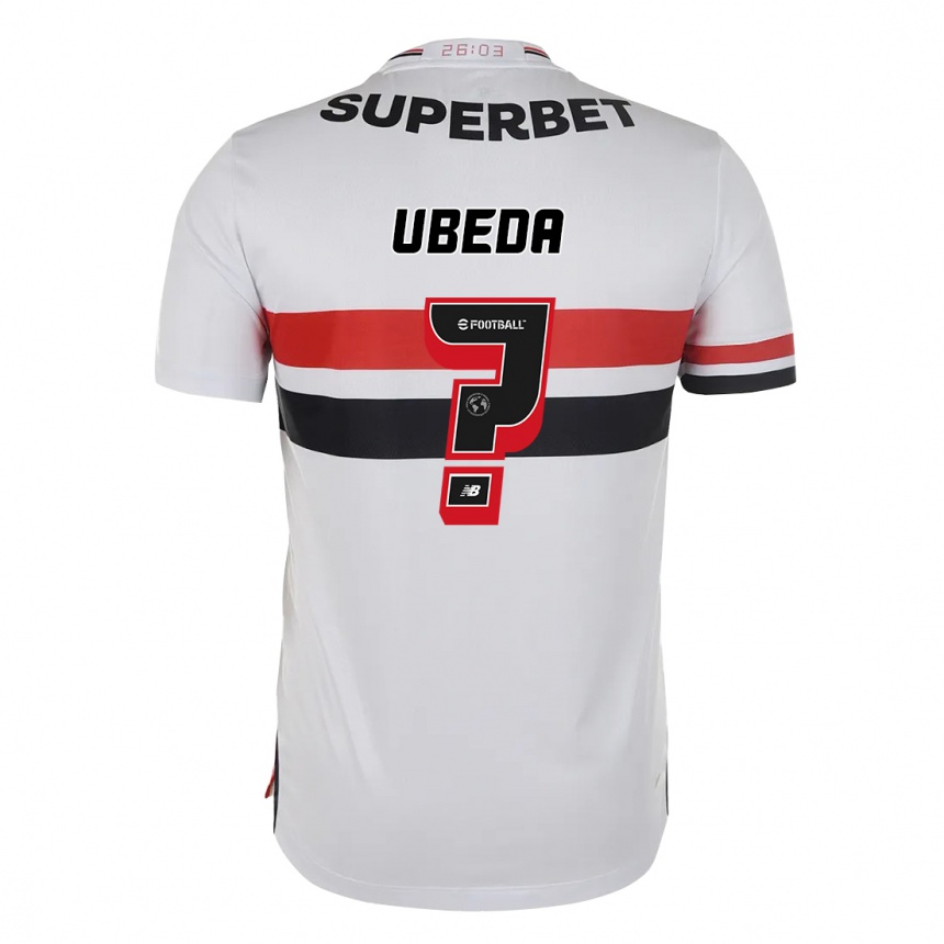 נשים כדורגל Felipe Ubeda #0 שחור אדום ג'רזי ביתית 2025/26