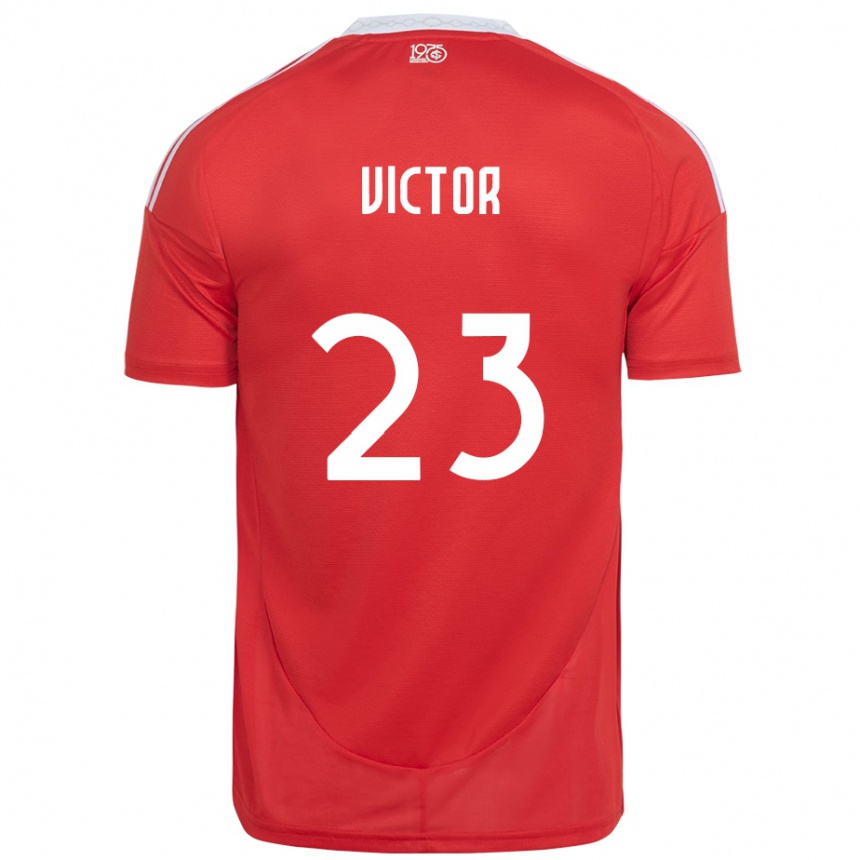 נשים כדורגל Paulo Victor Vidotti #23 לבן אדום ג'רזי ביתית 2025/26