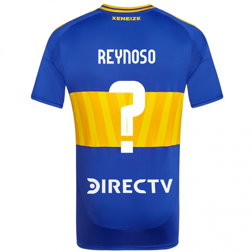 נשים כדורגל Agustin Reynoso #0 לבן כחול ג'רזי ביתית 2025/26