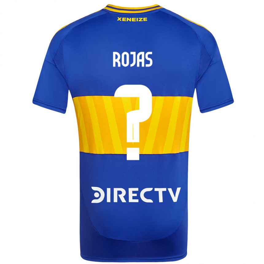 נשים כדורגל Ignacio Rojas #0 לבן כחול ג'רזי ביתית 2025/26