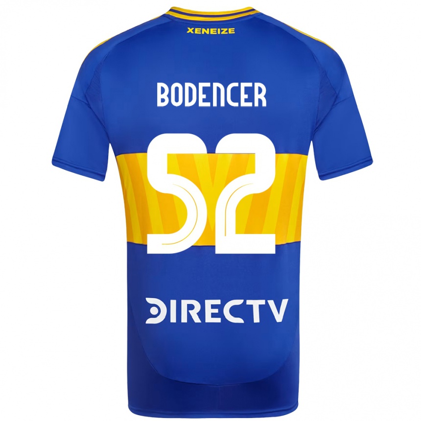 נשים כדורגל Erik Bodencer #52 לבן כחול ג'רזי ביתית 2025/26