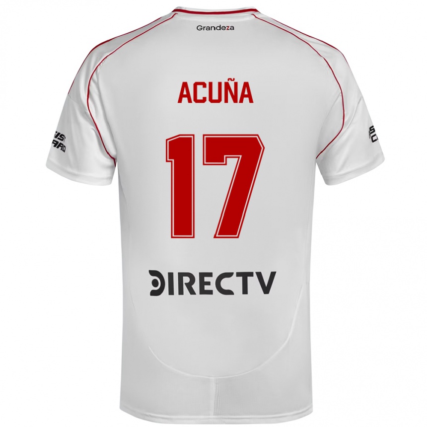 נשים כדורגל Ayelén Acuña #17 בורדו מג'נטה ג'רזי ביתית 2025/26