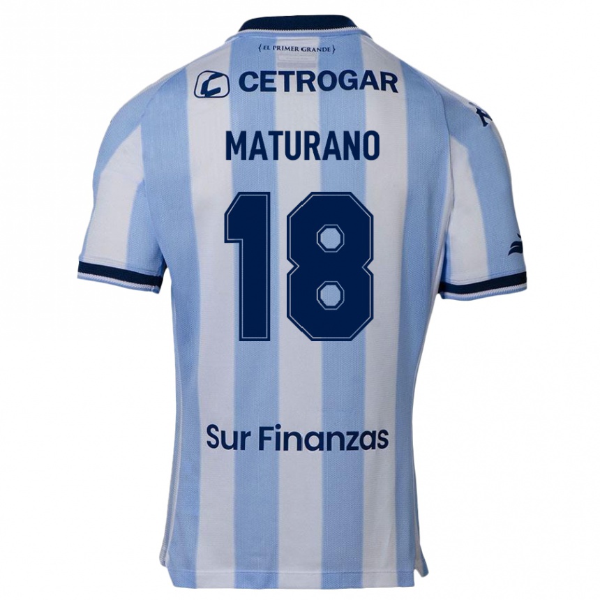 נשים כדורגל Agustina Maturano #18 כחול כהה ג'רזי ביתית 2025/26