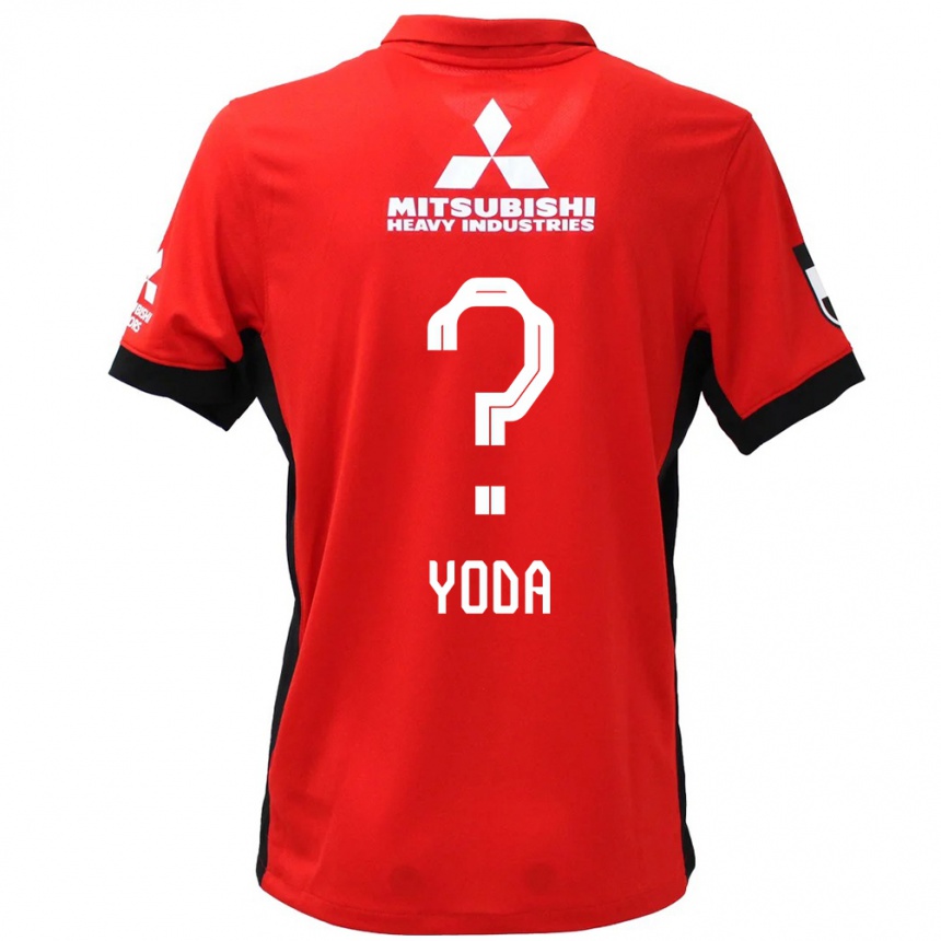 נשים כדורגל Soshi Yoda #0 לבן שחור ג'רזי ביתית 2025/26
