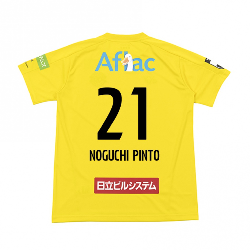 נשים כדורגל Amato Noguchi Pinto #21 שחור צהוב ג'רזי ביתית 2025/26