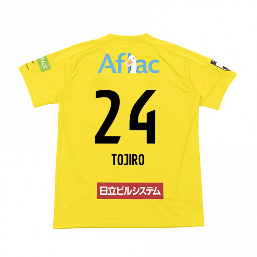 נשים כדורגל Tojiro Kubo #24 שחור צהוב ג'רזי ביתית 2025/26