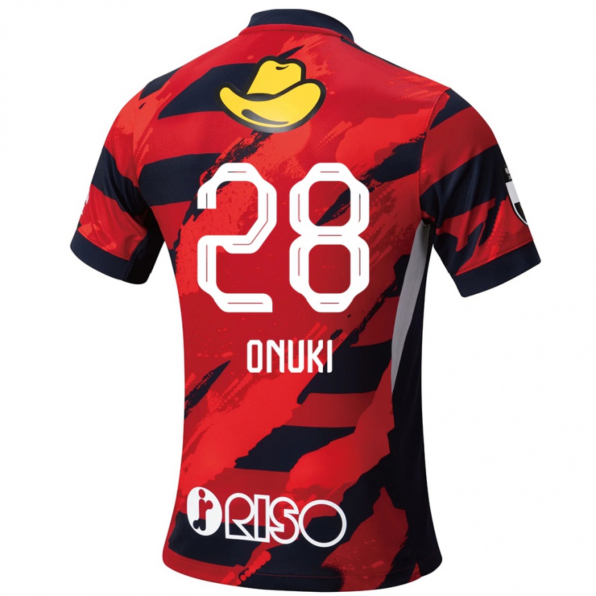 נשים כדורגל Rui Onuki #28 לבן שחור ג'רזי ביתית 2025/26